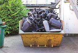 Office chairs in skip shutterstock_1143215354 Jim Byrne Scotland