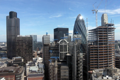 City of London skyline