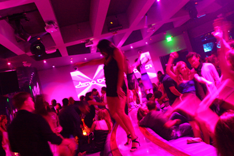 Busy nightclub